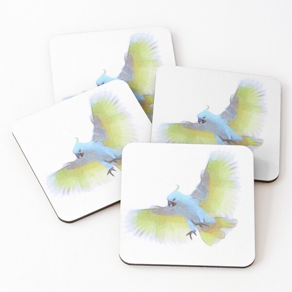 Item preview, Cockatoo In Flight Artwork designed and sold by NikkiBear67.