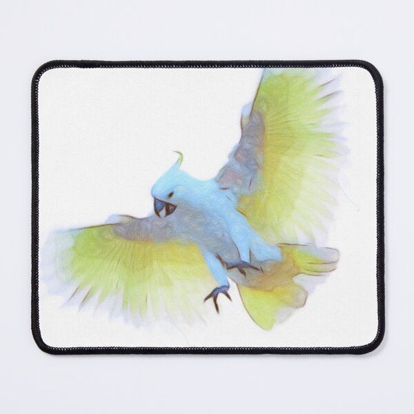 Item preview, Cockatoo In Flight Artwork designed and sold by NikkiBear67.