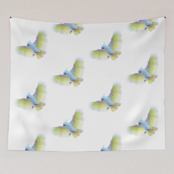 Item preview, Cockatoo In Flight Artwork designed and sold by NikkiBear67.