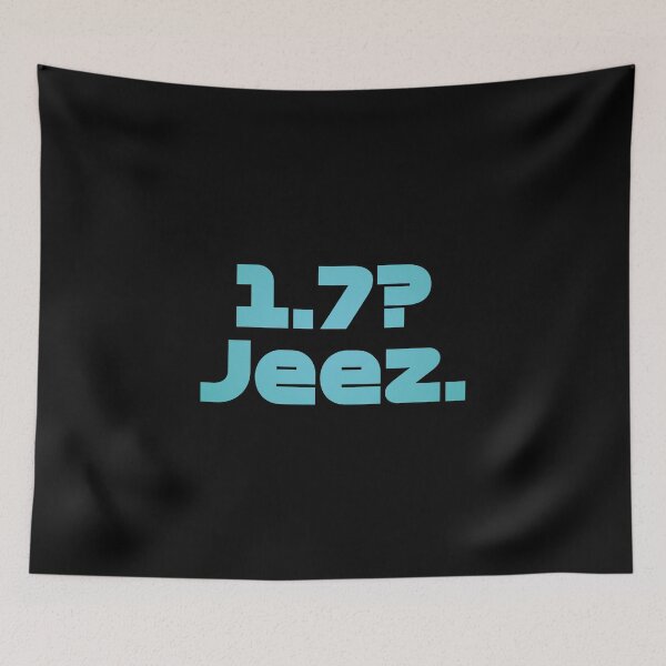 Item preview, HAM. 1.7? Jeez - Best Team Radio French GP 2022 (Original - Black BG) designed and sold by FilipeFerreira.