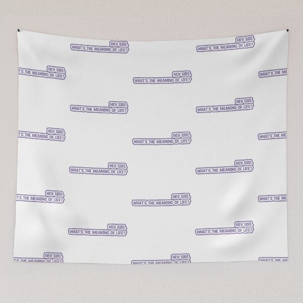 Item preview, Hey Siri, What's The Meaning Of Life? - Salem Ilese designed and sold by TheRightNotes.