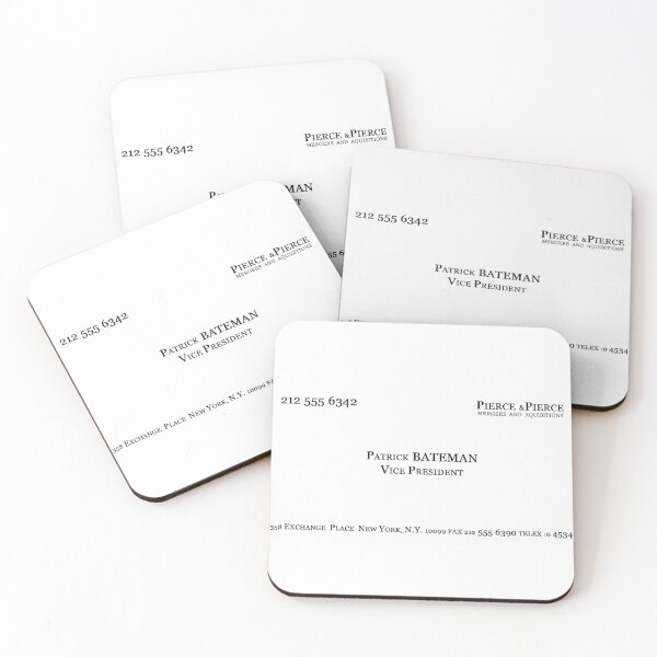 Item preview, Patrick Bateman Business Card designed and sold by C-S-M.