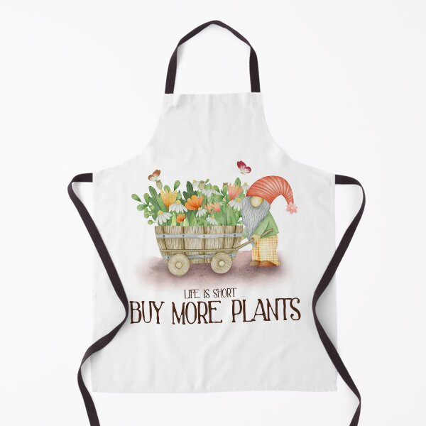 Item preview, Life Is Short Buy More Plants Adorable Gnome Gardening Design designed and sold by ThisIsMugLife.