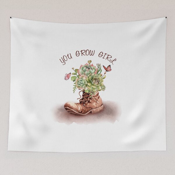Item preview, You Grow Girl Beautiful Flower Gardening Design designed and sold by ThisIsMugLife.