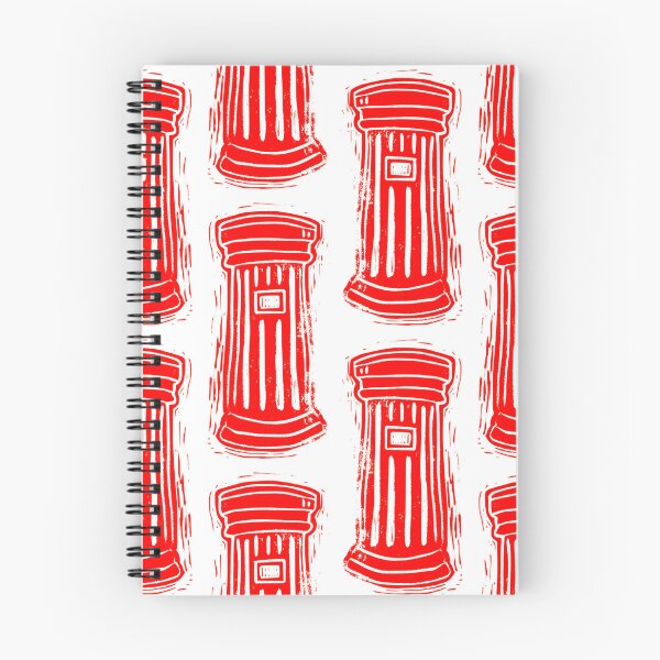Item preview, Post Box - Red - Lino Cut Print designed and sold by rosieredbox.