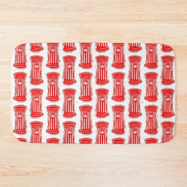 Item preview, Post Box - Red - Lino Cut Print designed and sold by rosieredbox.