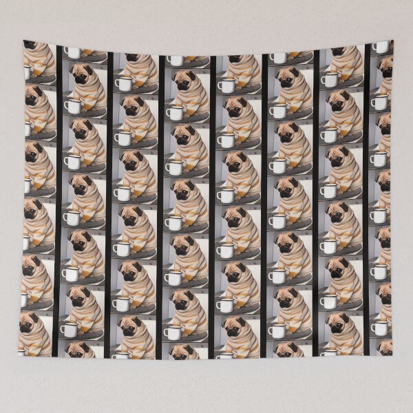 Item preview, Pug and mug designed and sold by Pontom46.