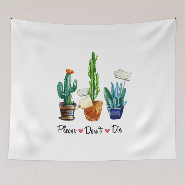 Item preview, Please Dont Die Funny Cactus Gardening Design designed and sold by ThisIsMugLife.