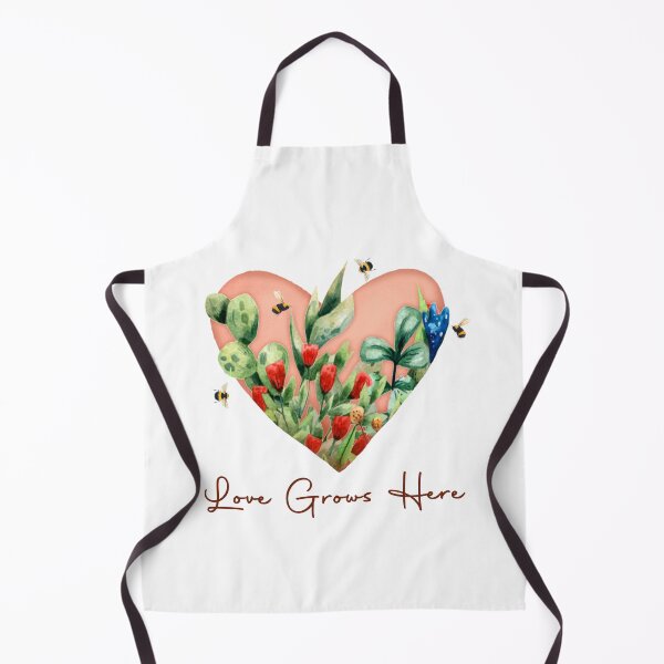 Item preview, Love Grows Here Cute Flower Heart Design designed and sold by ThisIsMugLife.