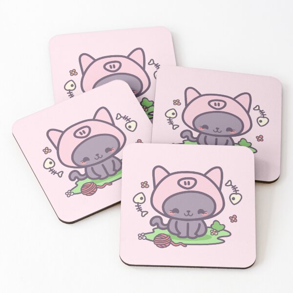 Item preview, Pig Kitten designed and sold by kawaiistudio.