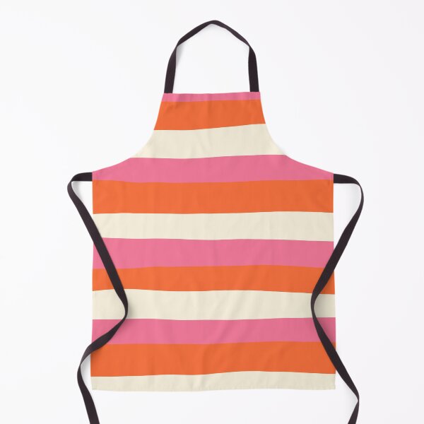 Item preview, Uneven Stripes - Pink, Orange and Cream designed and sold by LAEC-Shop.