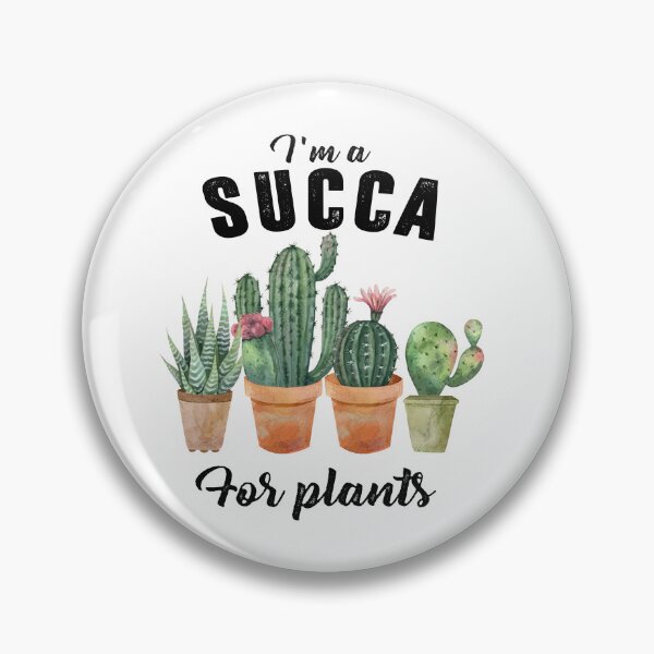 Item preview, I'm A Succa For Plants Funny Succulent Design designed and sold by ThisIsMugLife.