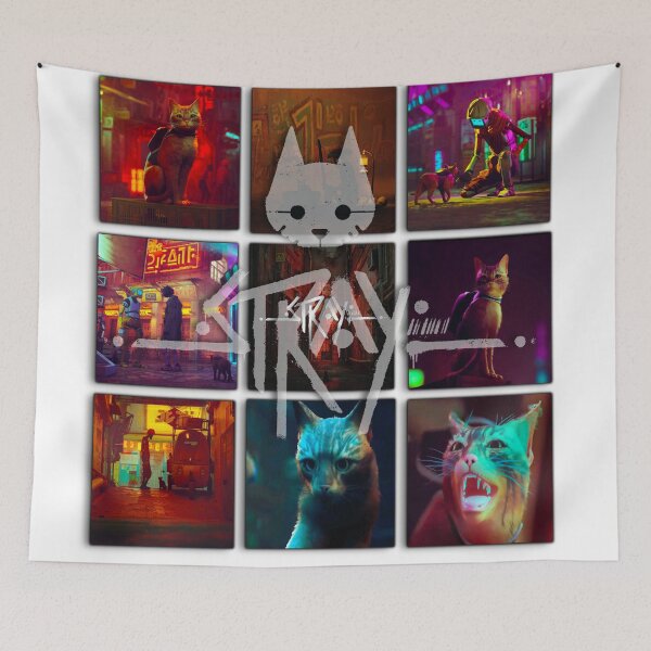 Item preview, Stray Game - Cat Game - 9 image of stray game designed and sold by Alshoalla.