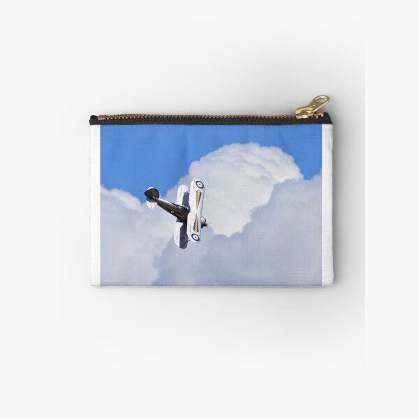 Item preview, Gloster Gladiator aircraft in flight with cloud and blue sky background designed and sold by Umdash919.