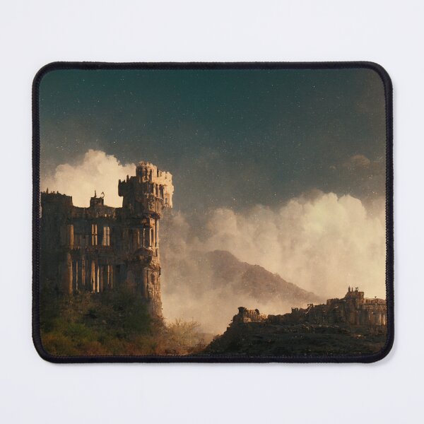Item preview, Castle At Golden Hour designed and sold by FantasyAI.