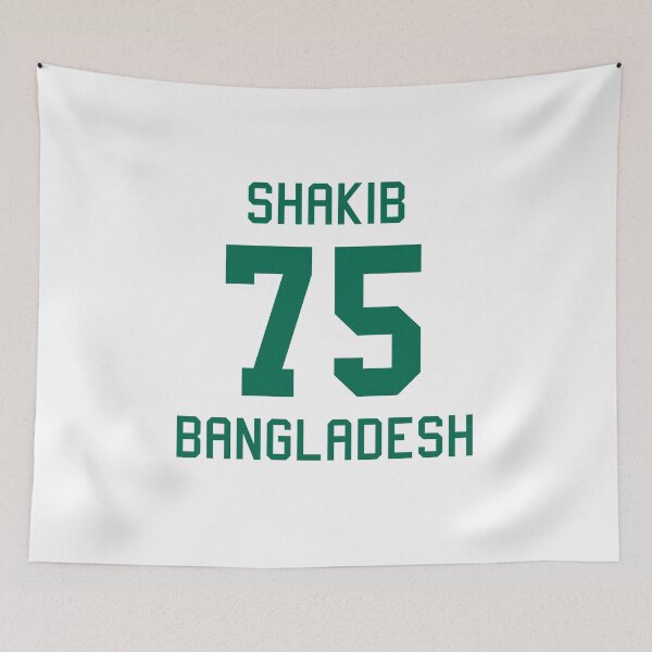 Item preview, Shakib Al Hasan | 15 | Bangladesh Cricket Jersey designed and sold by CHAMPION WARRIOR.