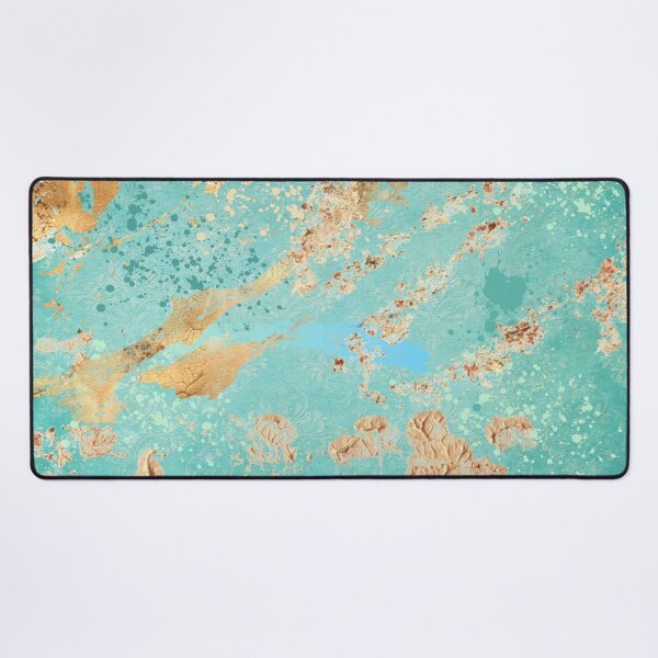 Item preview, Gold and Teal designed and sold by GasconyPassion.