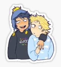 creek sticker- craig tucker & tweek tweak Sticker