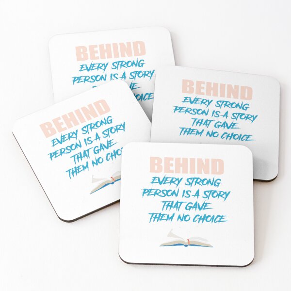 Item preview, Behind every strong person is a story that left them no choice - Strong Person designed and sold by secretbox.
