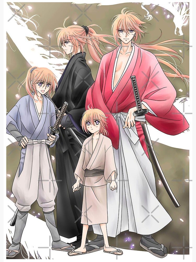 Kenshin Himura new illustration : r/rurounikenshin