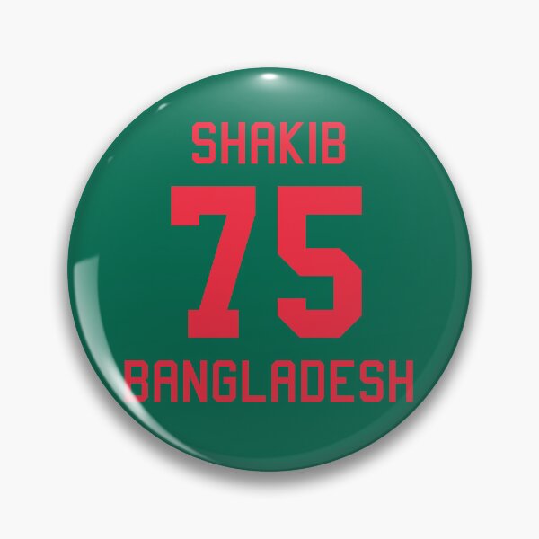 Item preview, Shakib Al Hasan | 15 | Bangladesh Cricket Jersey designed and sold by CHAMPION WARRIOR.