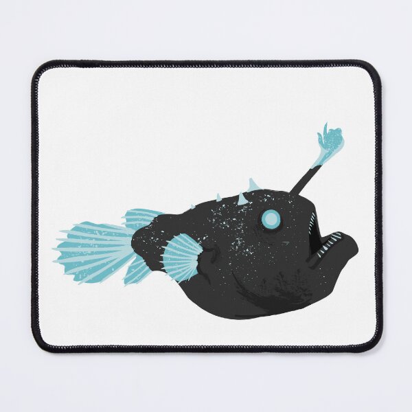 Item preview, Anglerfish Light Darkness - Wild fish  designed and sold by BARBARASHOW.