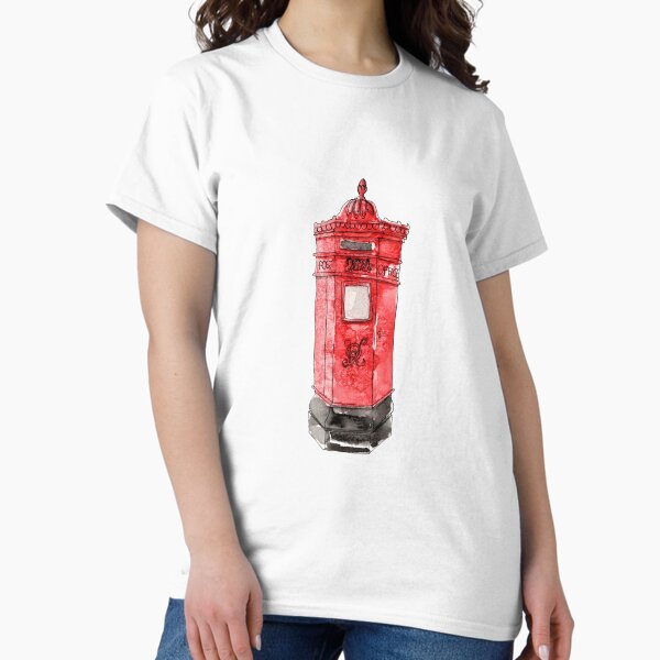 Item preview, U.K. Post Box - Red - Watercolour  designed and sold by rosieredbox.