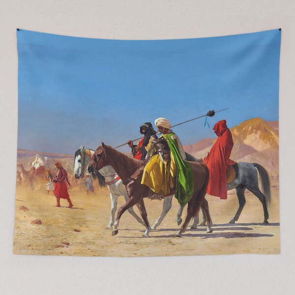 Item preview, Jean-Leon Gerome -Riders Crossing the Desert designed and sold by TeeARTHY.