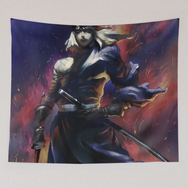 Item preview, Shishio Makoto Rurouni Kenshin Printing For Wibu designed and sold by lorypig.