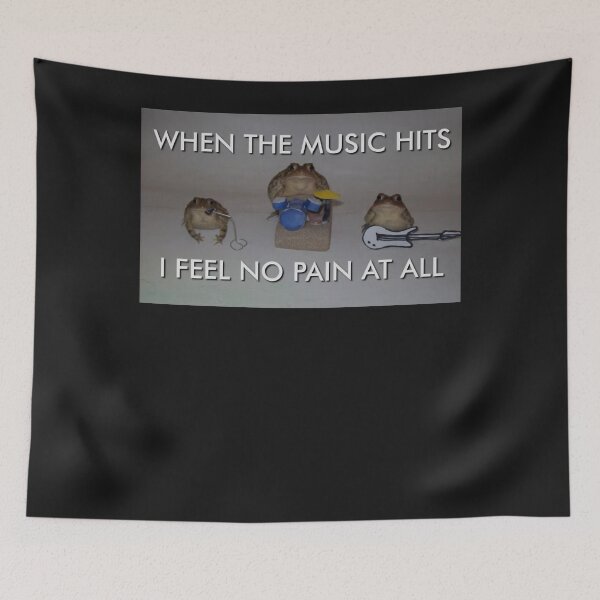 Item preview, Froggo and da Crew Frog Band Meme  Sticker designed and sold by Lemed36tea.