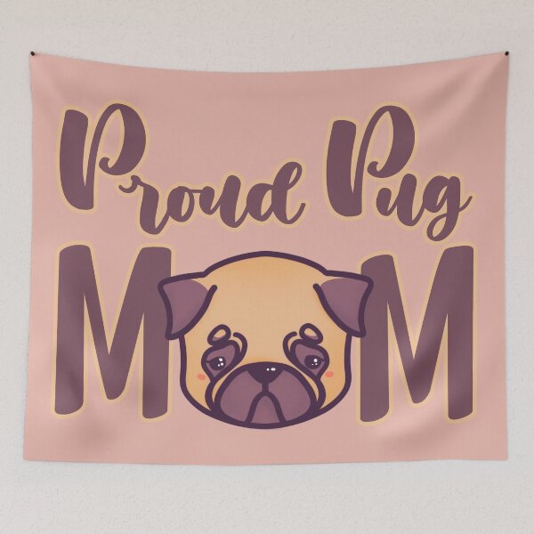 Item preview, Proud Pug Mom kawaii cute adorable designed and sold by · GAMING SOUL ·.