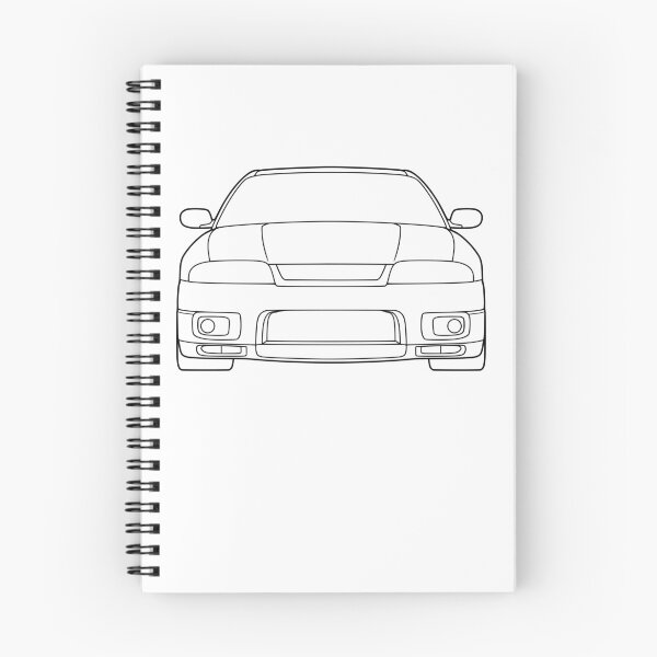 Artikelvorschau, Schwarze Linien des Nissan Skyline R33 GTR entworfen und verkauft von EdimDesign.