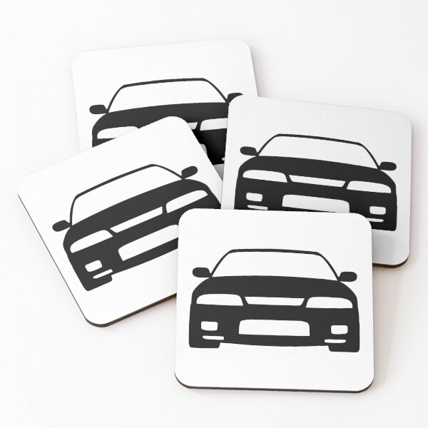 Item preview, Nissan Skyline R33 GTR black silhouette designed and sold by EdimDesign.