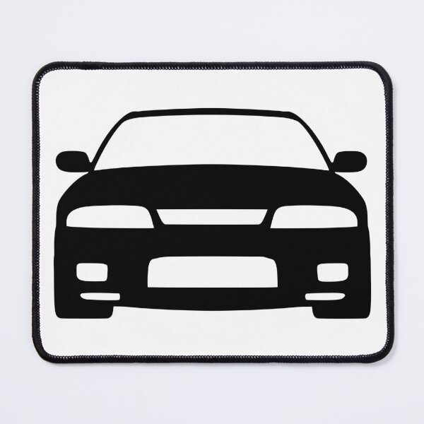 Item preview, Nissan Skyline R33 GTR black silhouette designed and sold by EdimDesign.