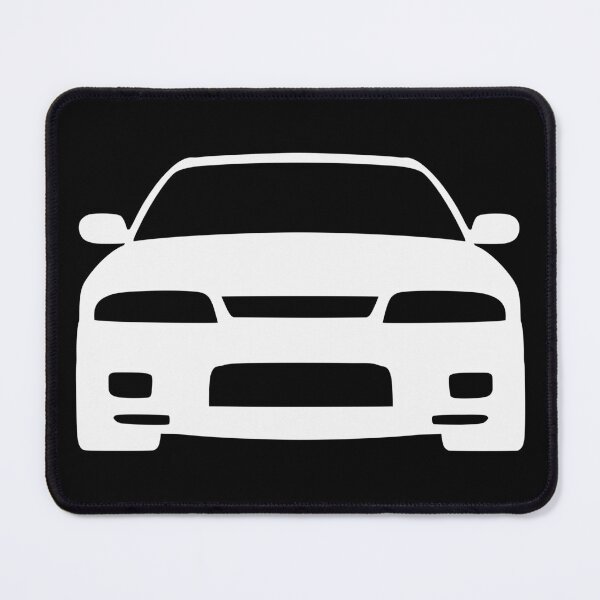 Item preview, Nissan Skyline R33 GTR white silhouette designed and sold by EdimDesign.