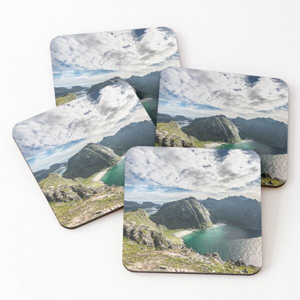 Item preview, Ryten Kvalvika Lofoten islands Norway designed and sold by Land Voyagers.