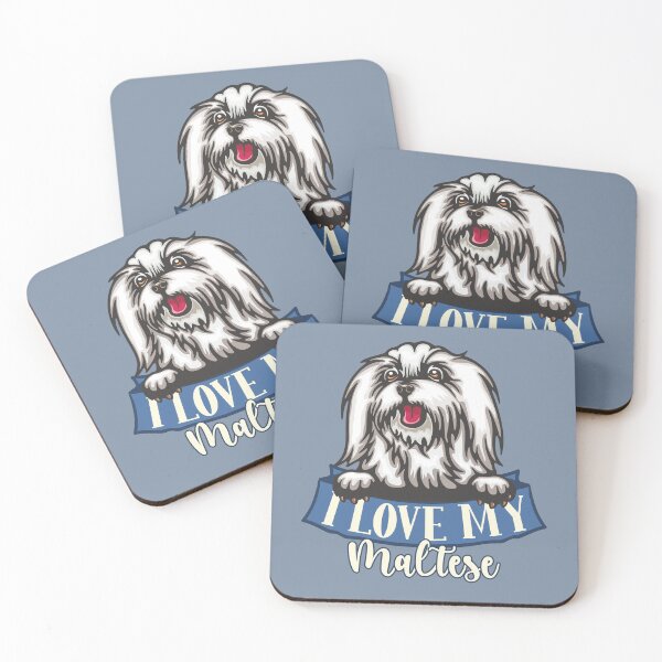 Item preview, I Love My Maltese - Maltese Terrier Owners designed and sold by DebbisPalette.