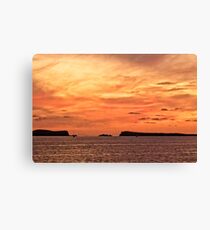 San Antonio Sunset Canvas Print