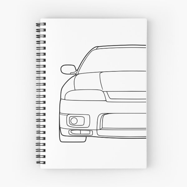 Artikelvorschau, Schwarze Linien des Nissan Skyline R33 GTR entworfen und verkauft von EdimDesign.