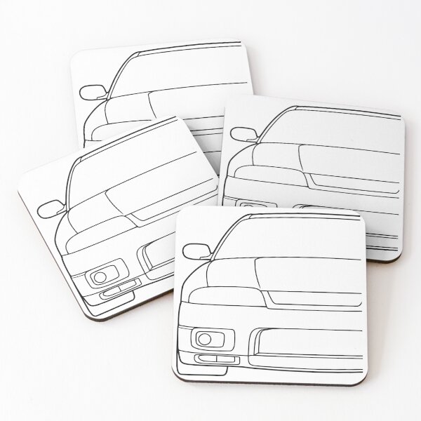 Item preview, Nissan Skyline R33 GTR black lines designed and sold by EdimDesign.