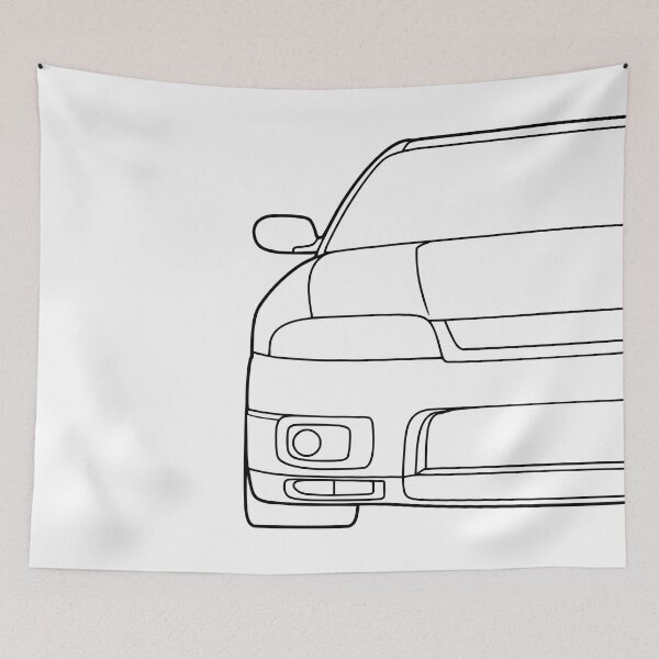 Item preview, Nissan Skyline R33 GTR black lines designed and sold by EdimDesign.