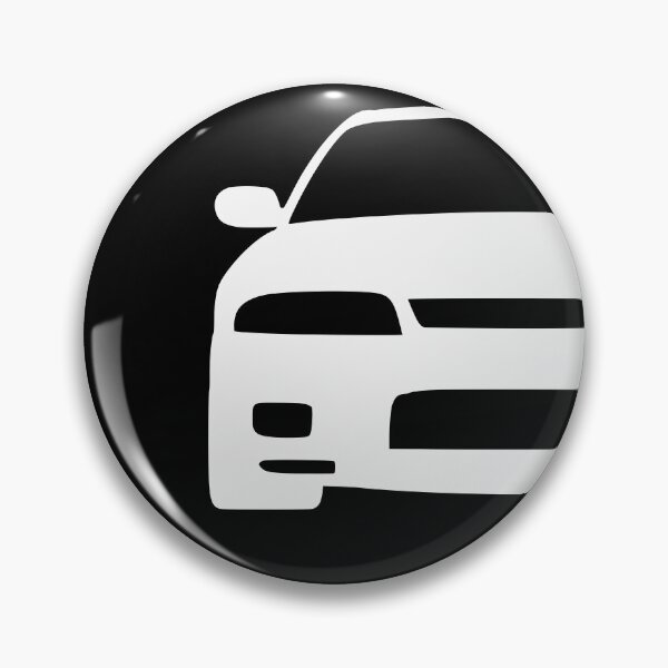 Item preview, Nissan Skyline R33 GTR white silhouette designed and sold by EdimDesign.