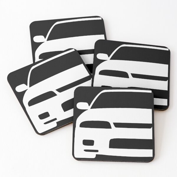 Item preview, Nissan Skyline R33 GTR white silhouette designed and sold by EdimDesign.