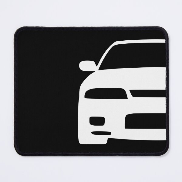 Item preview, Nissan Skyline R33 GTR white silhouette designed and sold by EdimDesign.