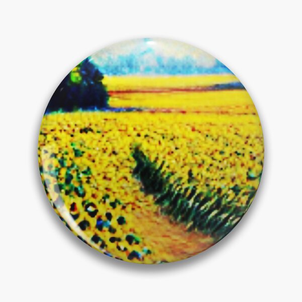 Item preview, This breath taking field of sunflowers  impressionist art work  designed and sold by mrtom414.