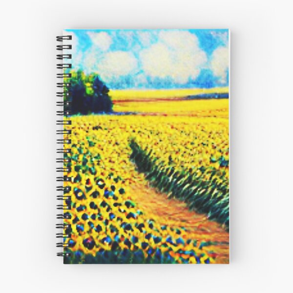 Item preview, This breath taking field of sunflowers impressionist art work designed and sold by mrtom414.