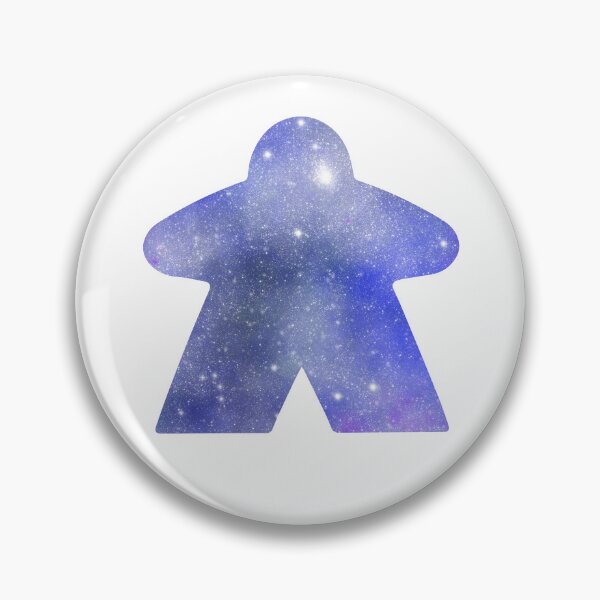 Item preview, Blue Space Star Meeple | Board Game Fan designed and sold by Zab Butler Design.
