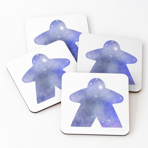 Item preview, Blue Space Star Meeple | Board Game Fan designed and sold by Zab Butler Design.
