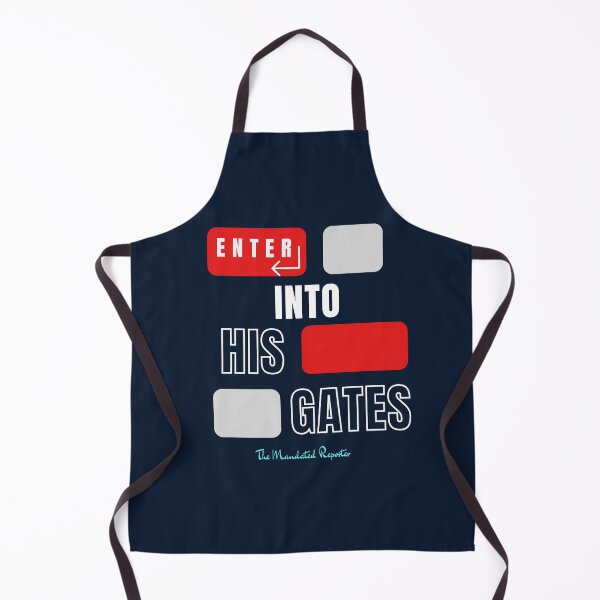 Item preview, ENTER into His Gates - Navy designed and sold by TheReporter1.