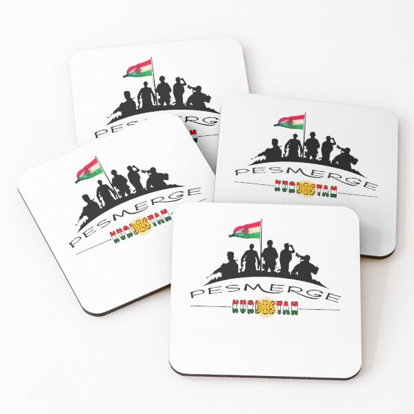 Aperçu de l'œuvre Pêşmerge Kurdistan créée et vendue par KurdishShops.